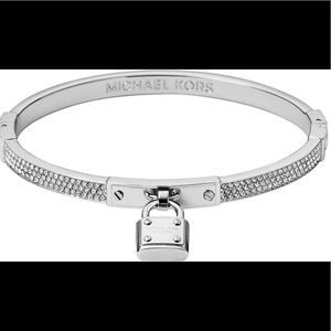 Michael Kors Silver Hamilton Pavé Bracelet